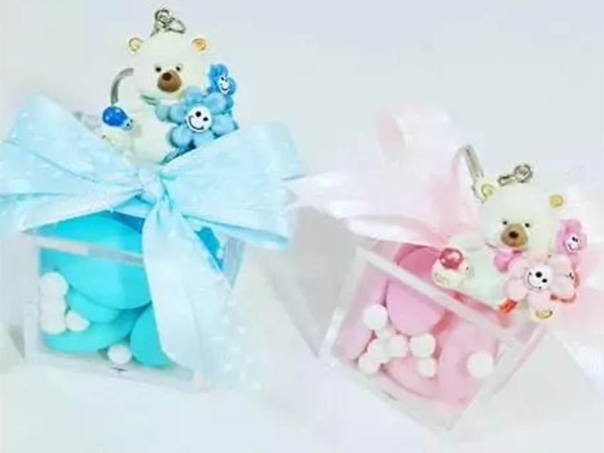 Scatola plexiglass H 5 cm. 7,5 x 7,5 anche per uso alimentare per fioristi, wedding e Bomboniere