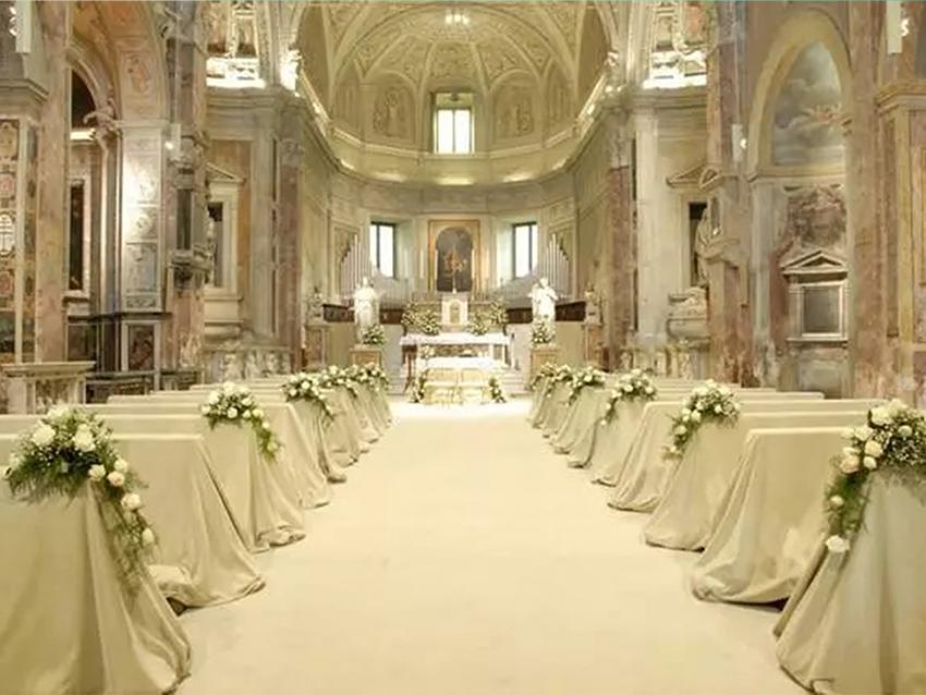 Tappeto BIANCO o BORDO' passatoia h100 cm nuziale matrimonio chiesa corsia scale 