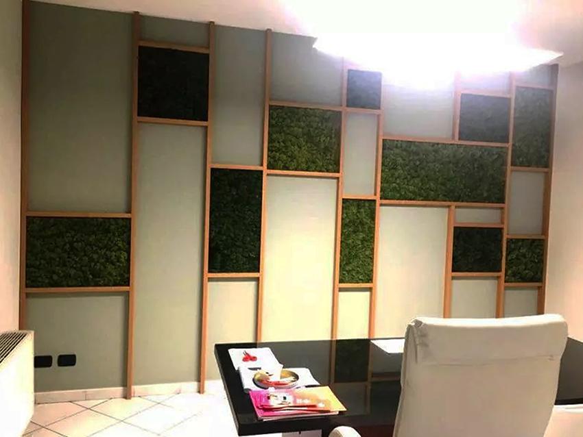 Parete Moss Stabilizzata  - Soluzione personabilizzabile - per eventi e interior designer