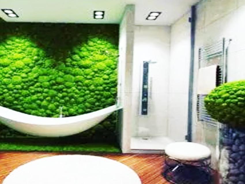 Pannello Moss in Flat Work  - Soluzione personalizzabile per eventi e interior designer
