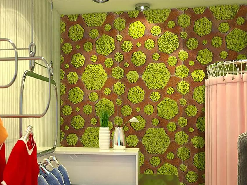 Pannello Moss in Flat Work  - Soluzione personalizzabile per eventi e interior designer