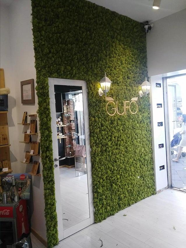 Pannello Moss in Flat Work  - Soluzione personalizzabile per eventi e interior designer