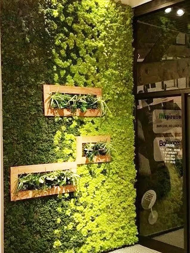 Pannello Moss in Flat Work  - Soluzione personalizzabile per eventi e interior designer