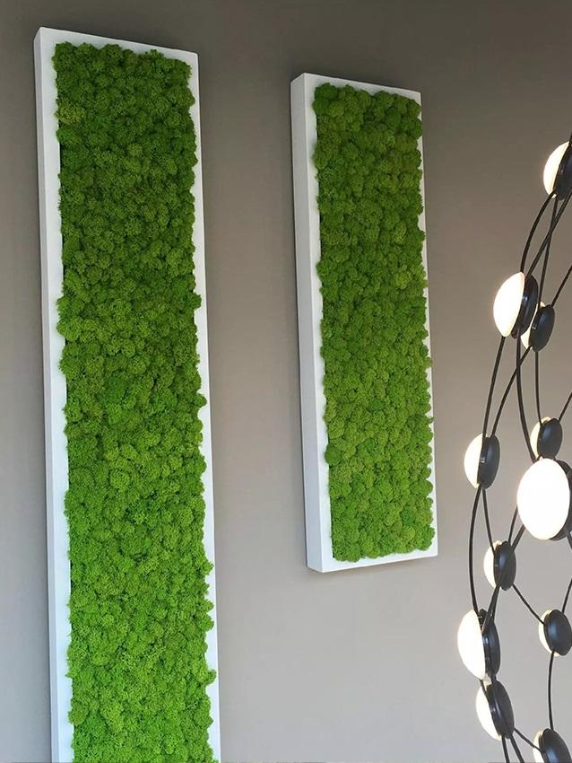 Pannello Moss in Flat Work  - Soluzione personalizzabile per eventi e interior designer