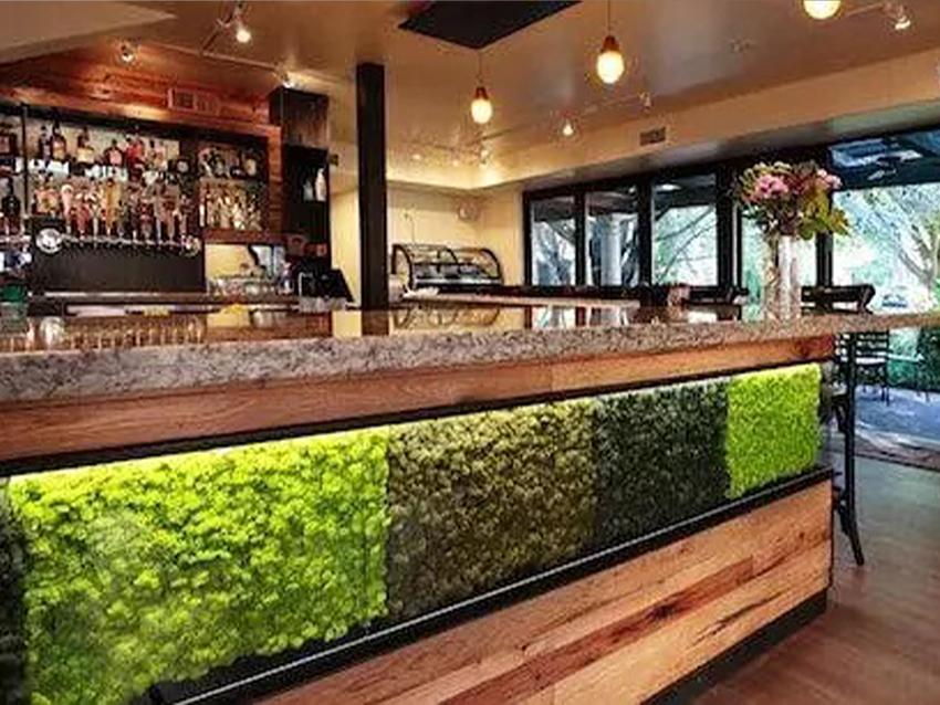 Pannello Moss in Flat Work  - Soluzione personalizzabile per eventi e interior designer