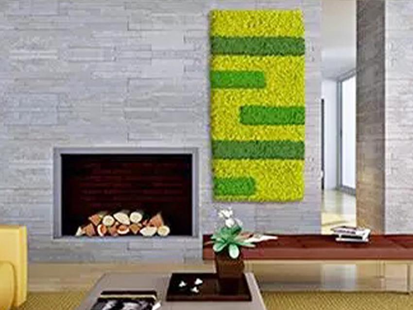 Pannello Moss in Head Work - Soluzione personalizzabile - per eventi e interior designer