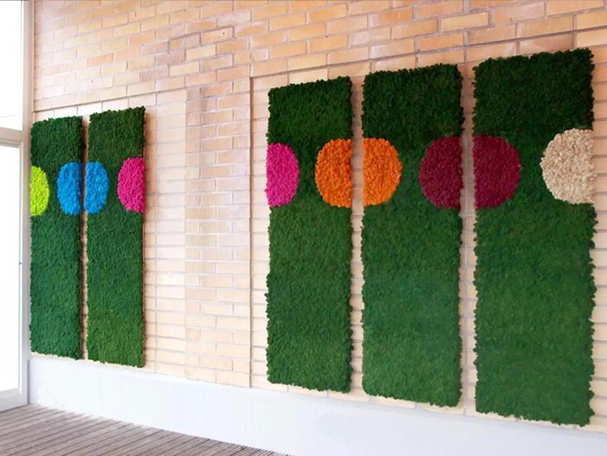 Pannello Moss in Head Work - Soluzione personalizzabile - per eventi e interior designer