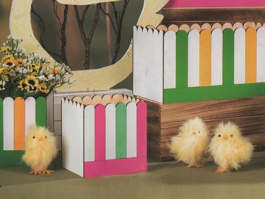 Pulcino in Piumino Box da 3 pulcini  - Sconti per Fioristi e Aziende . - H 10