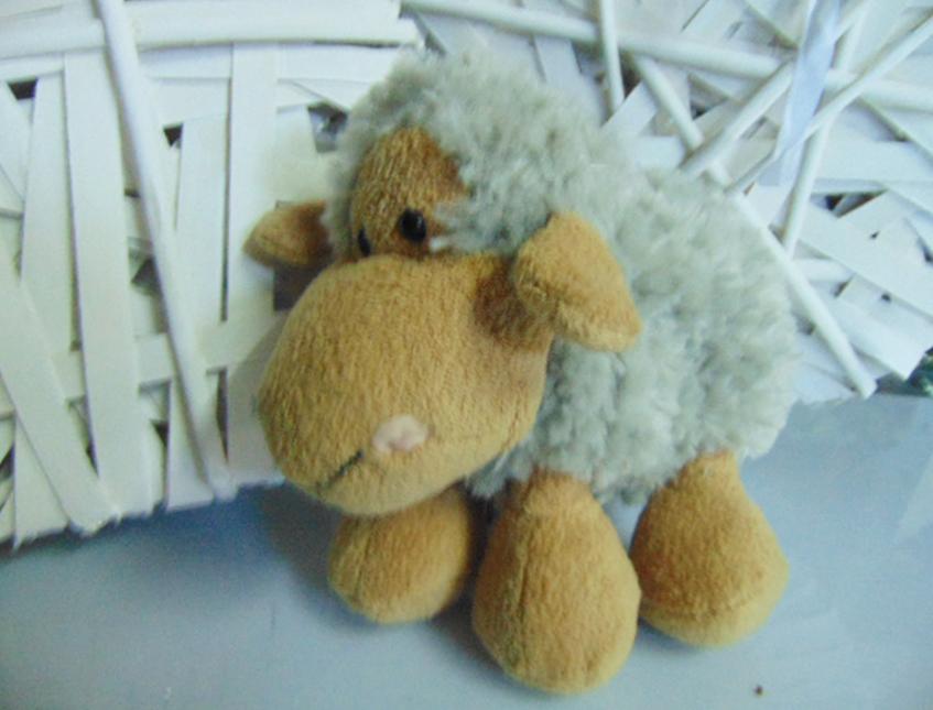 Pecorella Grigia H 15  Peluches Bouclè - Sconti per Fioristi e Aziende .