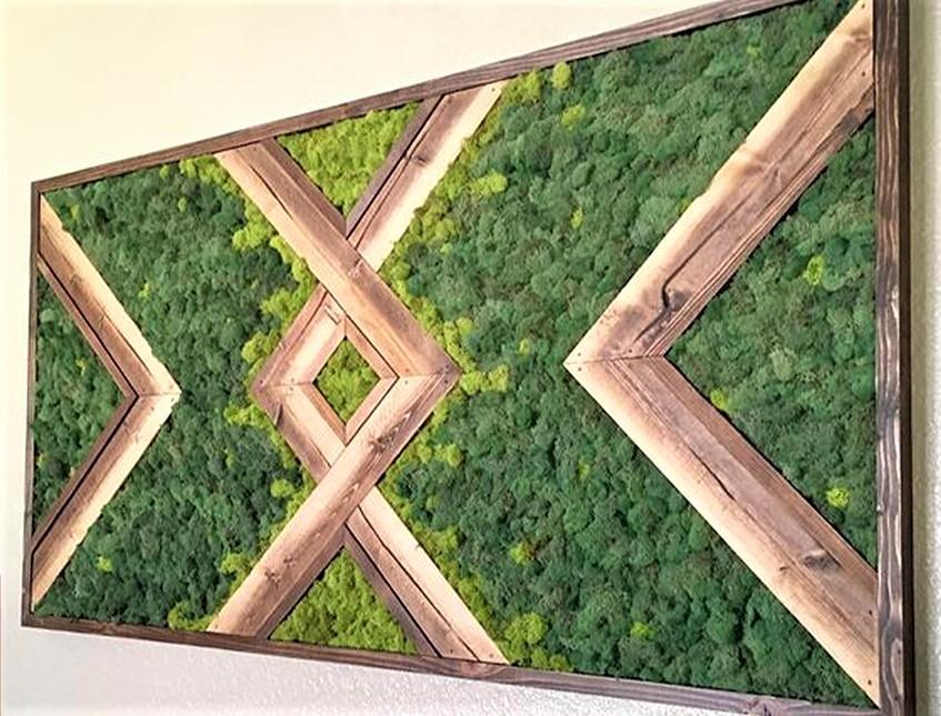 Pannello Moss in Head Work - Soluzione personalizzabile - per eventi e interior designer