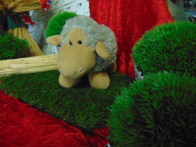 Pecorella Grigia H 15  Peluches Bouclè - Sconti per Fioristi e Aziende .