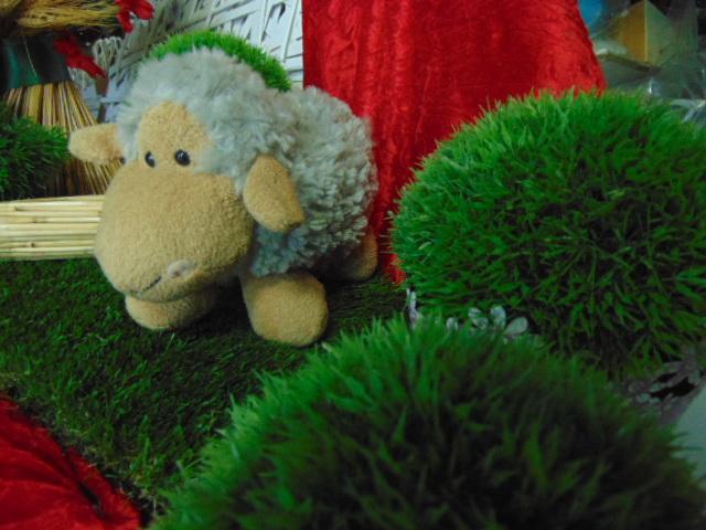 Pecorella Grigia H 15  Peluches Bouclè - Sconti per Fioristi e Aziende .