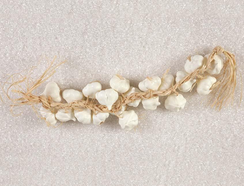 Collana aglio x 12 artificiale in plastica - Sconti per Fioristi e Aziende . - cm. 50