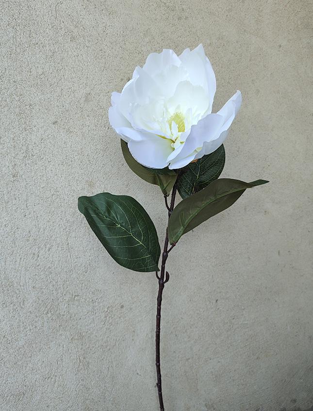 Magnolia bianca singola H 70 - Sconti per fioristi e aziende . - in poliestere