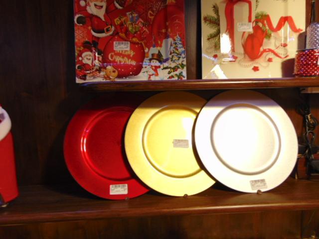 Sottopiatto dm. 33 lucido  - Sconti per Fioristi e Aziende - Oro - Argento - Rosso