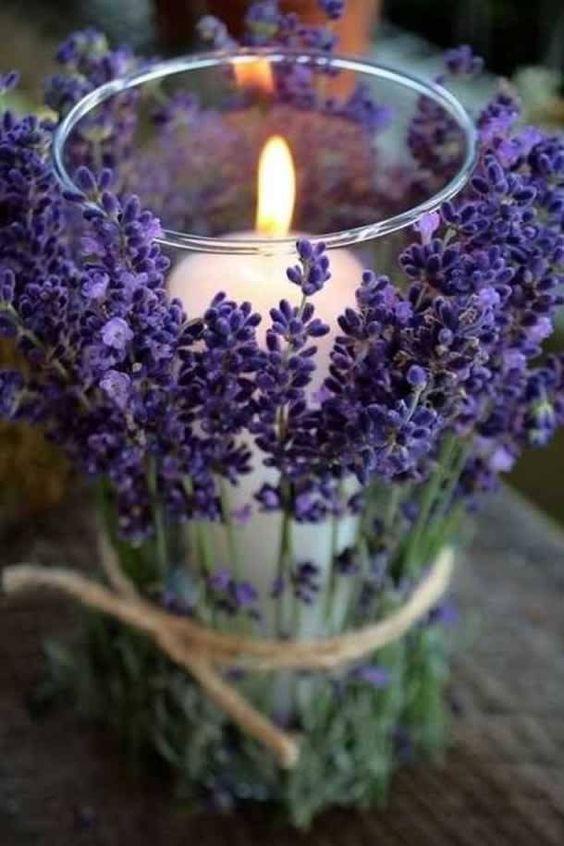 Lavanda naturale profumata Mazzo gr. 40- Sconti per Fioristi e Aziende . -  H 30