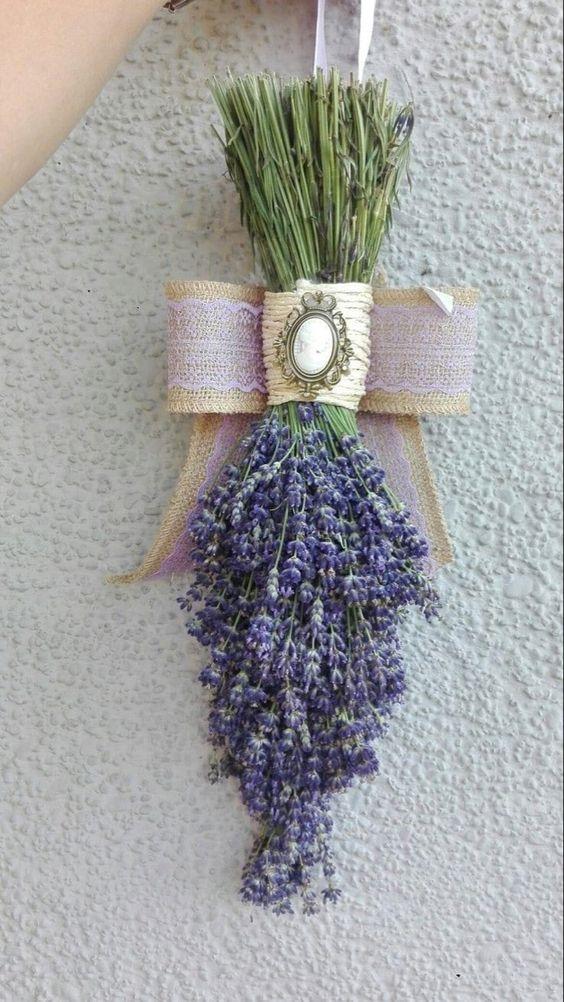 Lavanda naturale profumata Mazzo gr. 40- Sconti per Fioristi e Aziende . -  H 30
