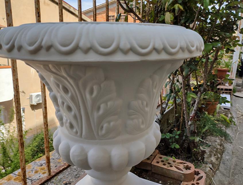 Coppa Romana H 70 cm. - Sconti per Fioristi e Aziende . - in Plastica