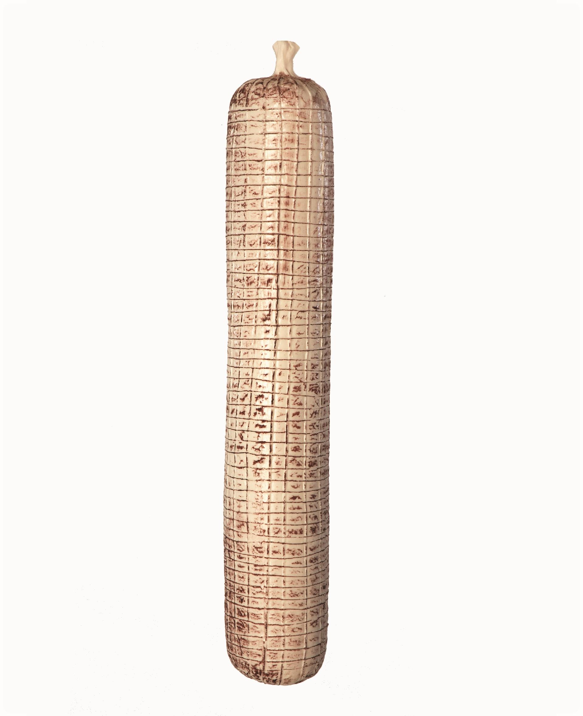 Salsiccione artificiale in plastica - Sconti per Fioristi e Aziende . - 10 x 65 cm