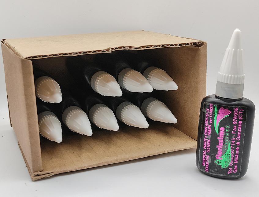 Colla rapida UV per vetro  - Sconti per Fioristi e Aziende - Flacone da 50 Ml.
