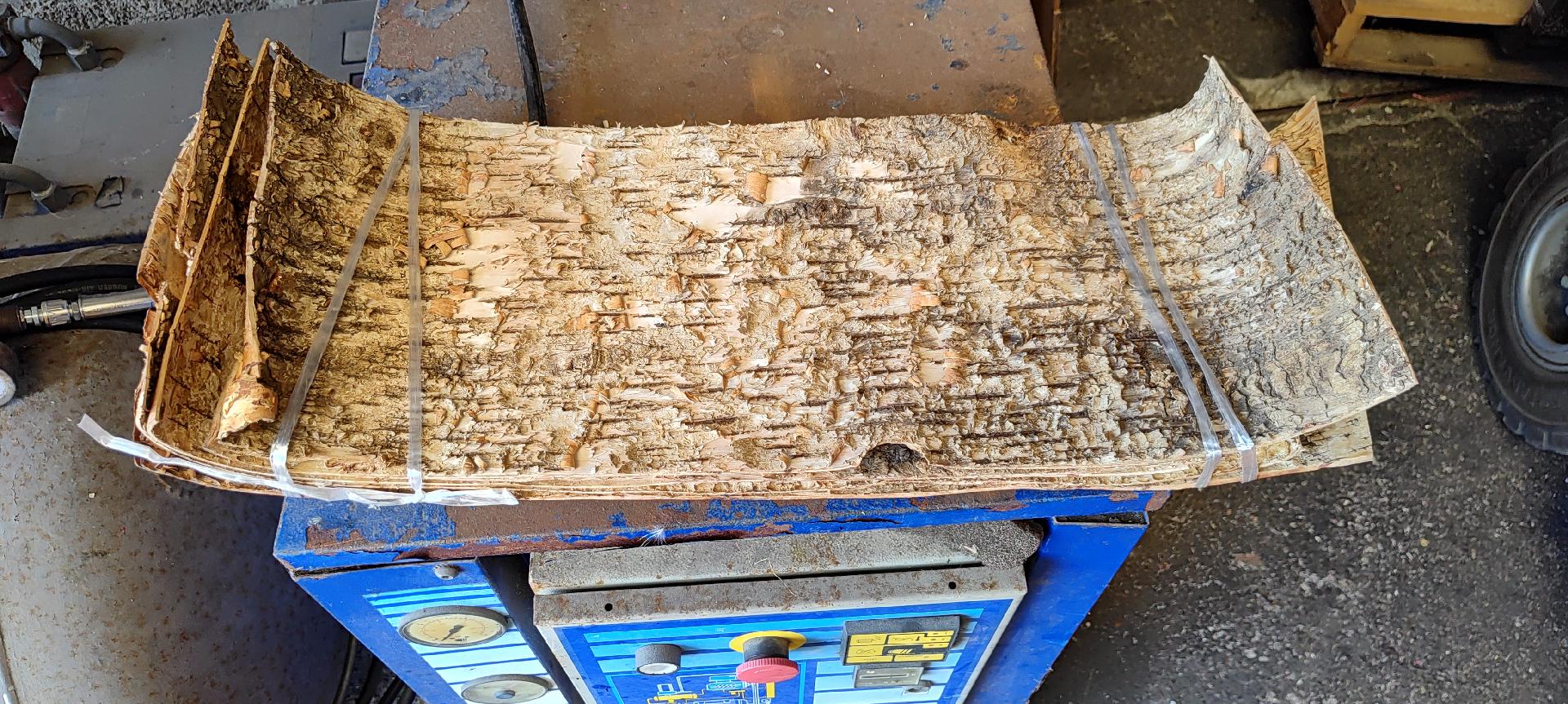 Corteccia di Betulla Naturale cm.70x25 -  Sconti per Fioristi, Wedding e Aziende . - Conf. 5 pannelli