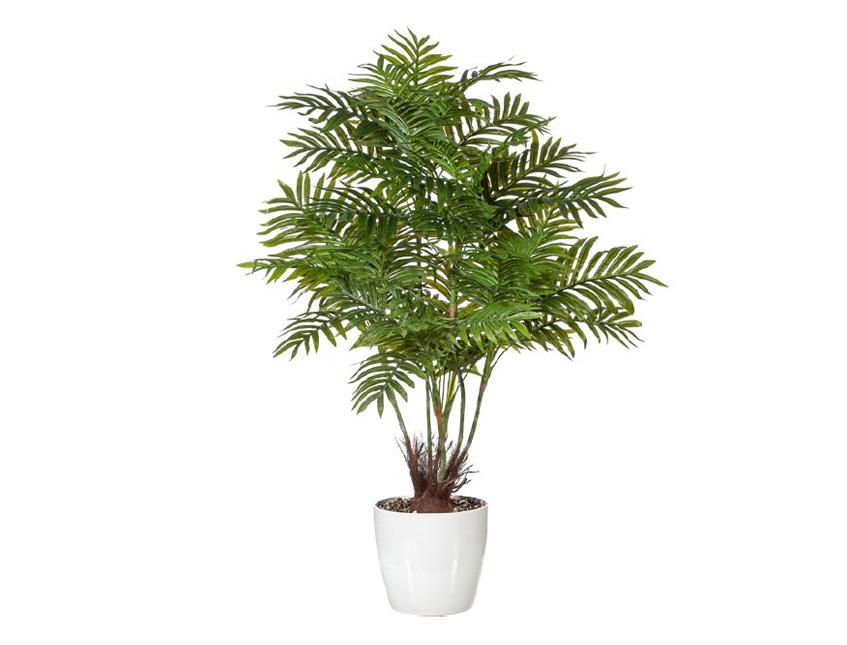 Areca Palm H 110 con vaso  - Sconti per Fioristi e Aziende . - Artificiale real touch