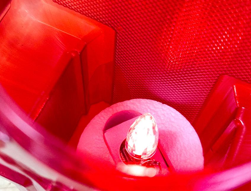 Lumino croce H 19  - Sconti per Fioristi e Aziende - durata 365 giorni