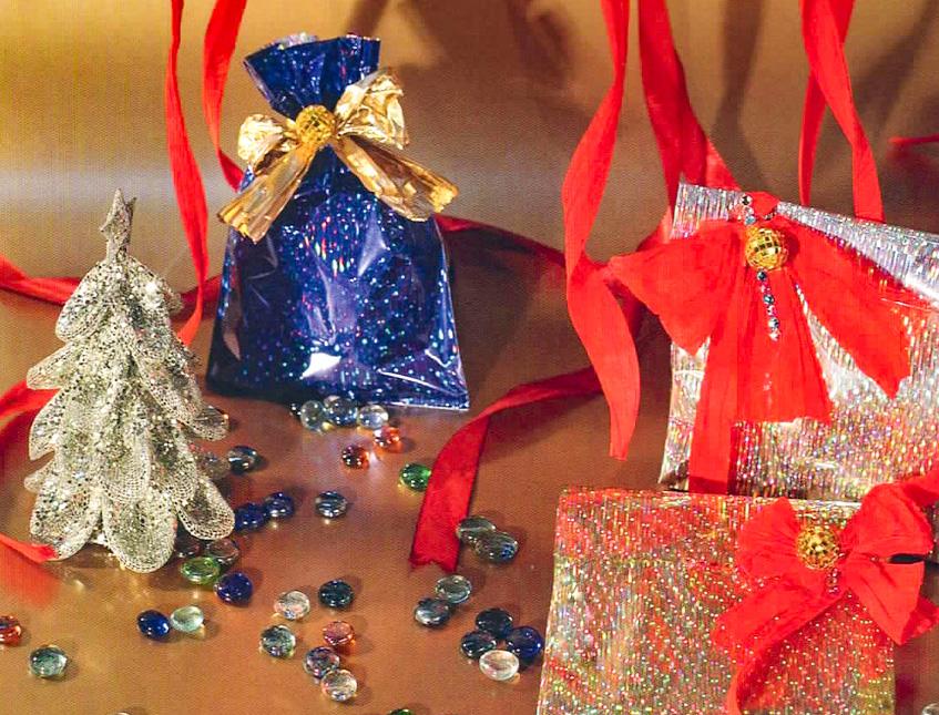 Albero di Natale Argentato - Sconti per Fioristi e Aziende - in Filigrana H 30 in 2 modelli