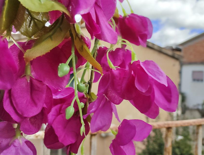 Bouganvillea cadente Fuxia H 130 cm - Sconti per Fioristi e Aziende . - Artificiale