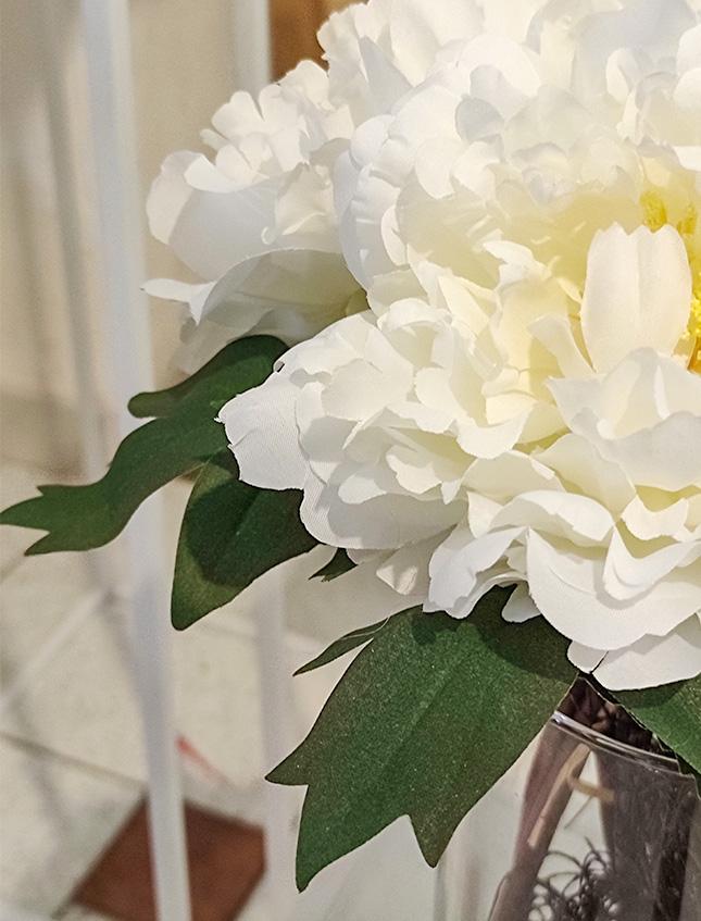 Mazzo ortensia e peonie x 4   - Sconti per fioristi e aziende . -  In poliestere