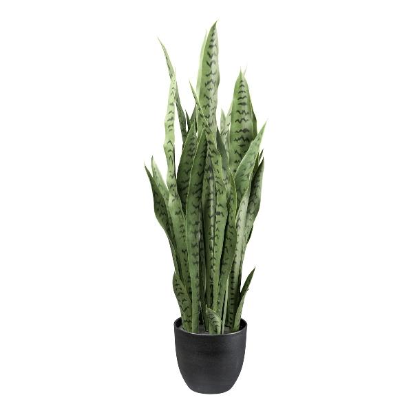 Sanseveria Laurentii H 90  - Sconti per Fioristi e Aziende . - Artificiale con vaso