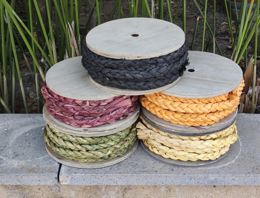 Cordone juta intreccio - Ultimo pezzi disponibili - rotolo H 15 x 10 Yds