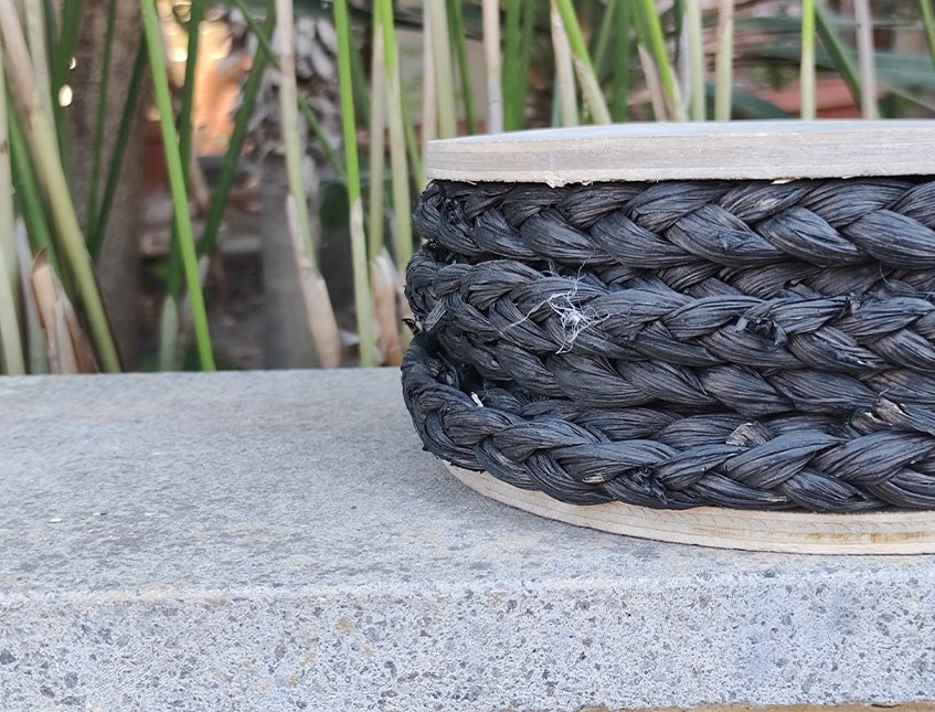 Cordone juta intreccio - Ultimo pezzi disponibili - rotolo H 15 x 10 Yds