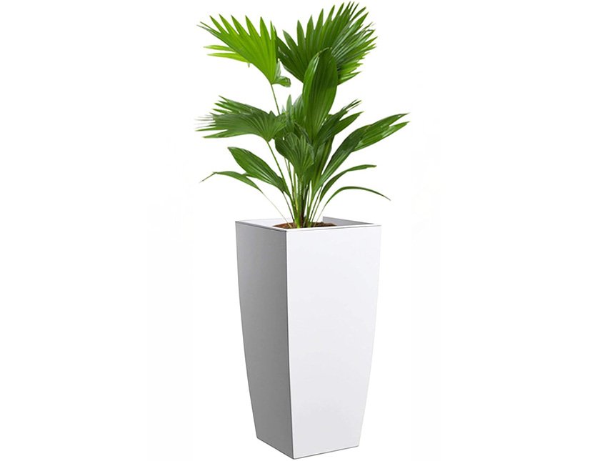 Vaso Infinity H 70 Bianco - Sconti per Fioristi e Aziende . - in ABS