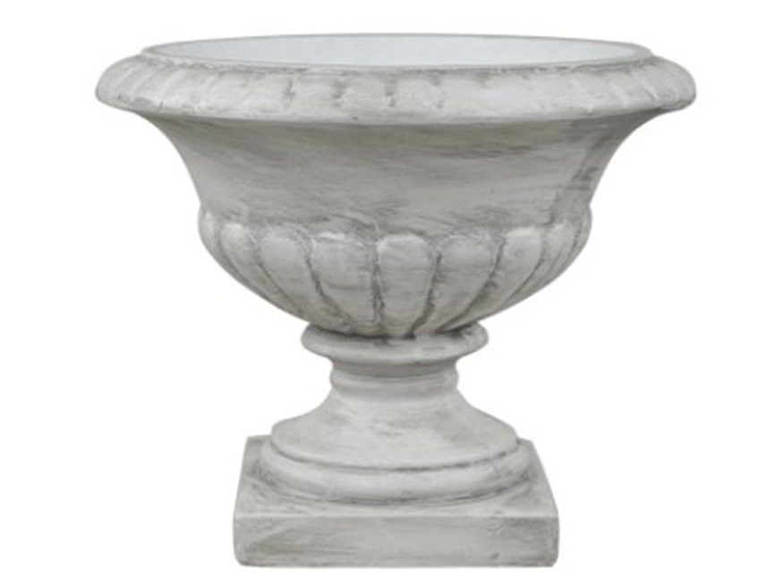 Coppa Romana Pietra Antica  - Sconti per Fioristi e Aziende . - Vetroresina H 48