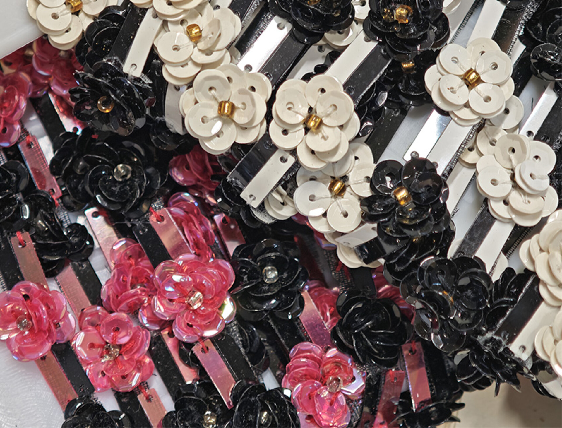 Frangia blossom fiori PVC - Sconto per Fioristi e Aziende - Vendita al Metro