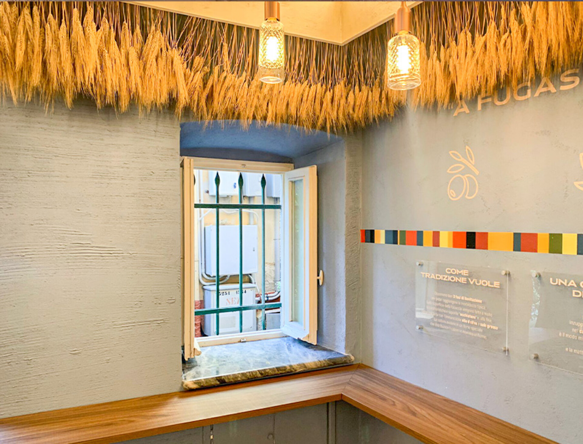 Soffitto Spighe di grano preservate per Ristoranti, Hotels e Resort . - a metro quadrato
