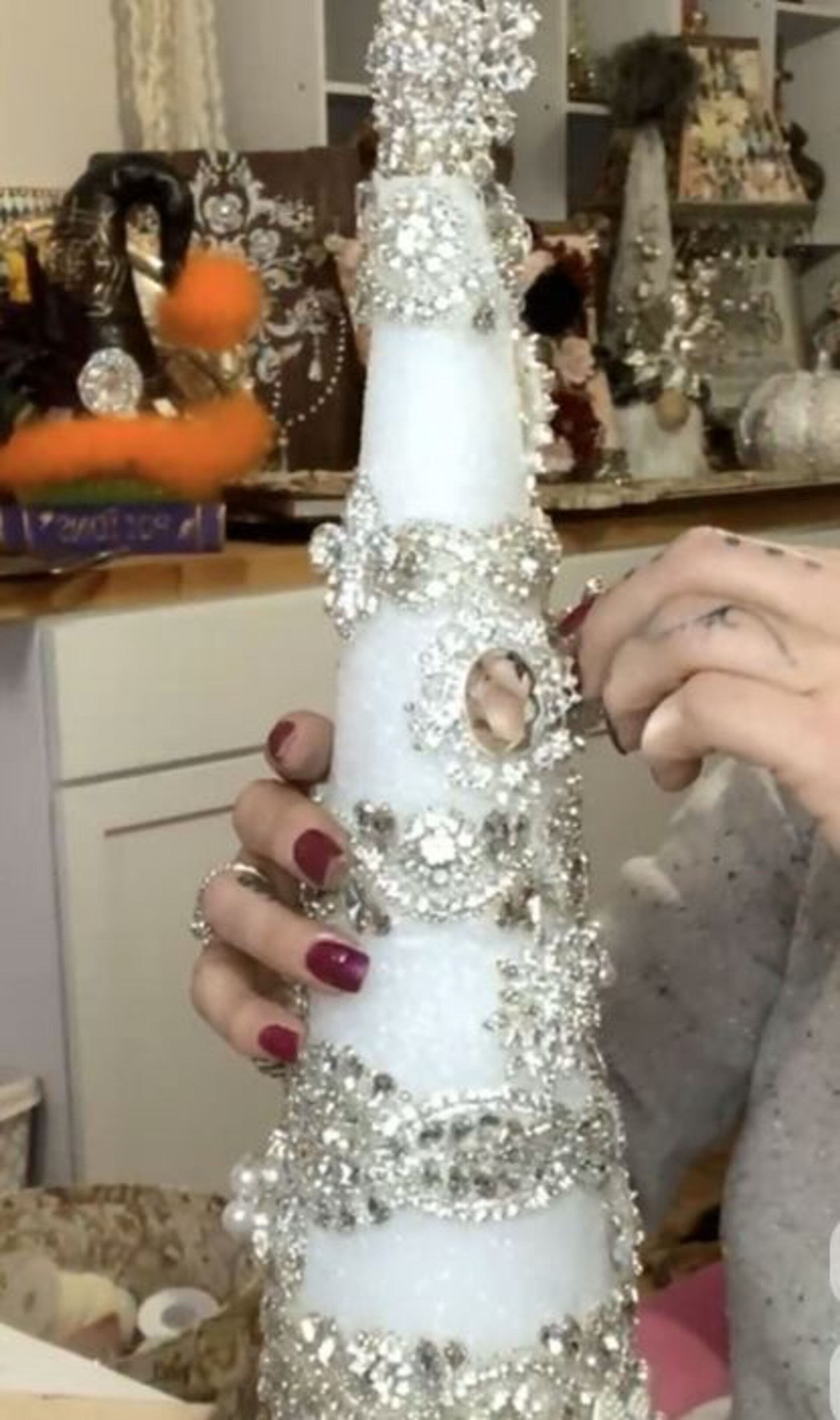 Cono polistirolo H 30 cm.  - Sconti per Fioristi e Aziende - Dm. 11
