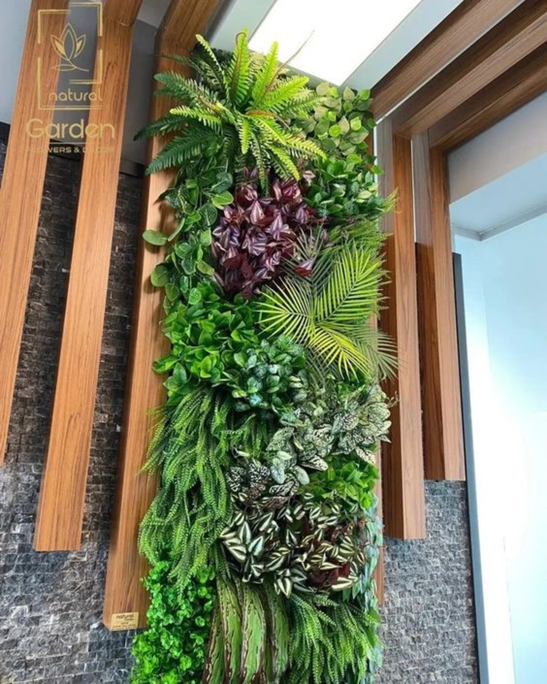 Giardino Verticale Artificiale  - Sconti per Fioristi e Aziende - Adatto in esterno ed Interno