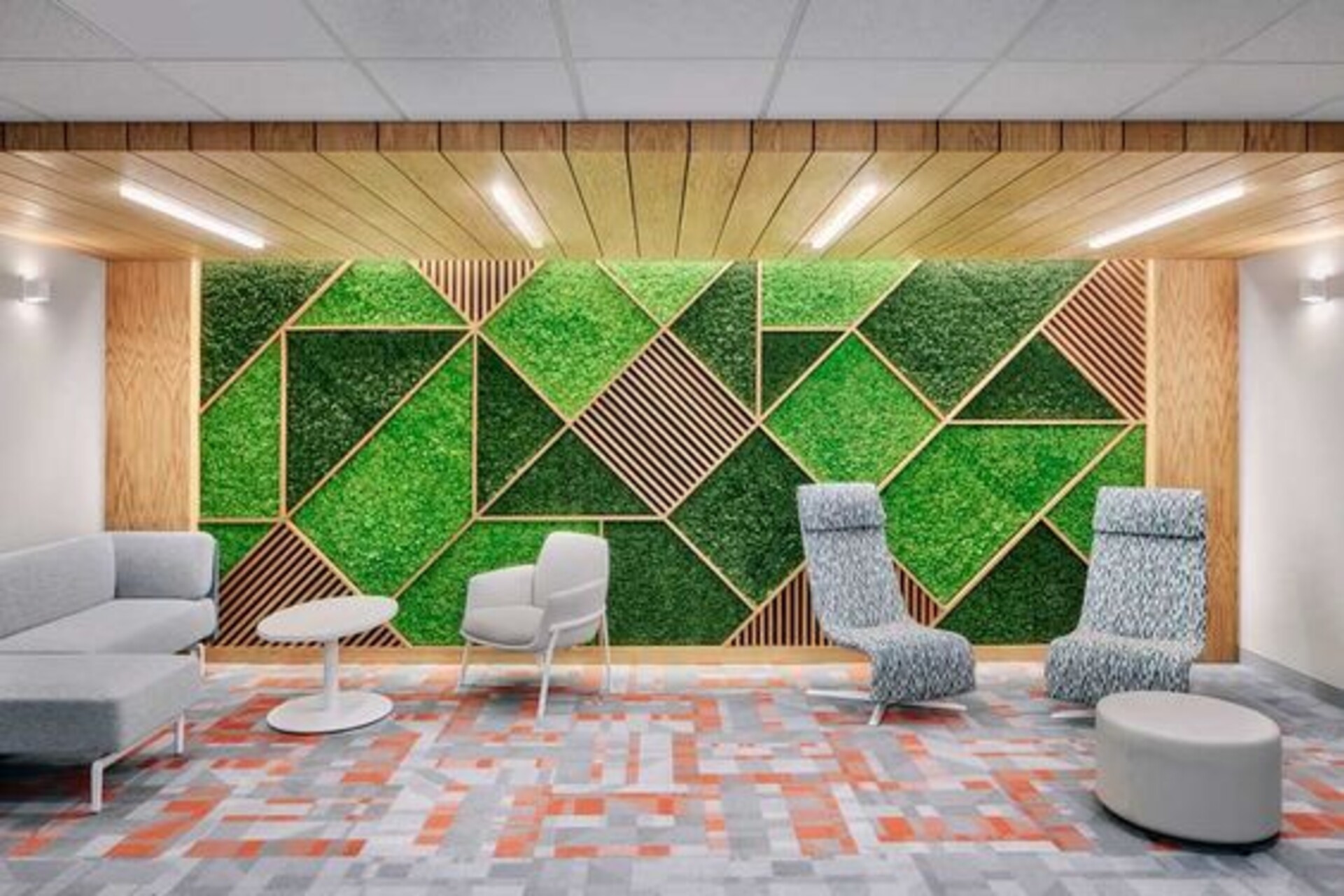 Parete Moss Stabilizzata  - Soluzione personabilizzabile - per eventi e interior designer