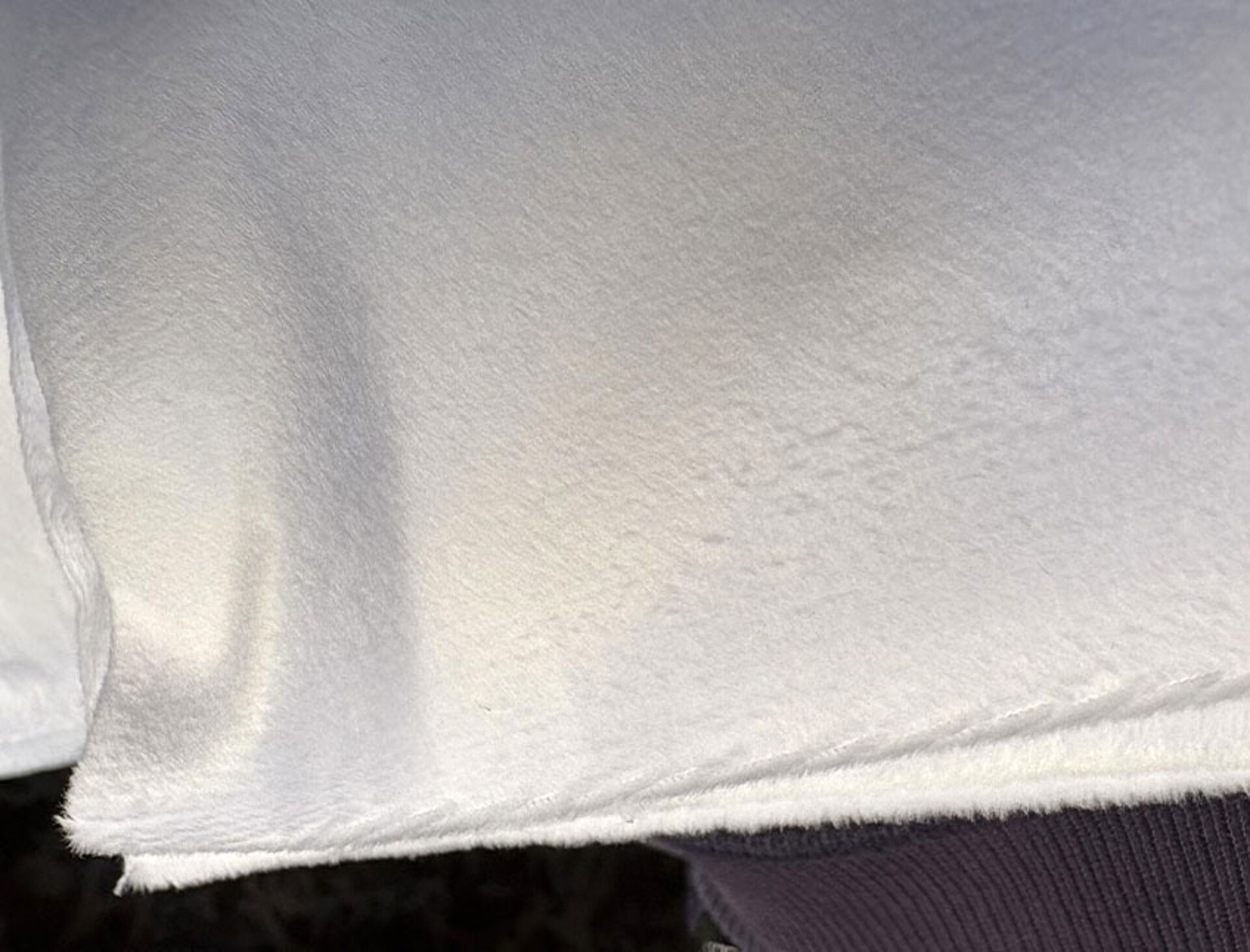 Copri Inginocchiatoio 11 pezzi  - In Velluto Bianco . -Sconti per Fioristi e Wedding