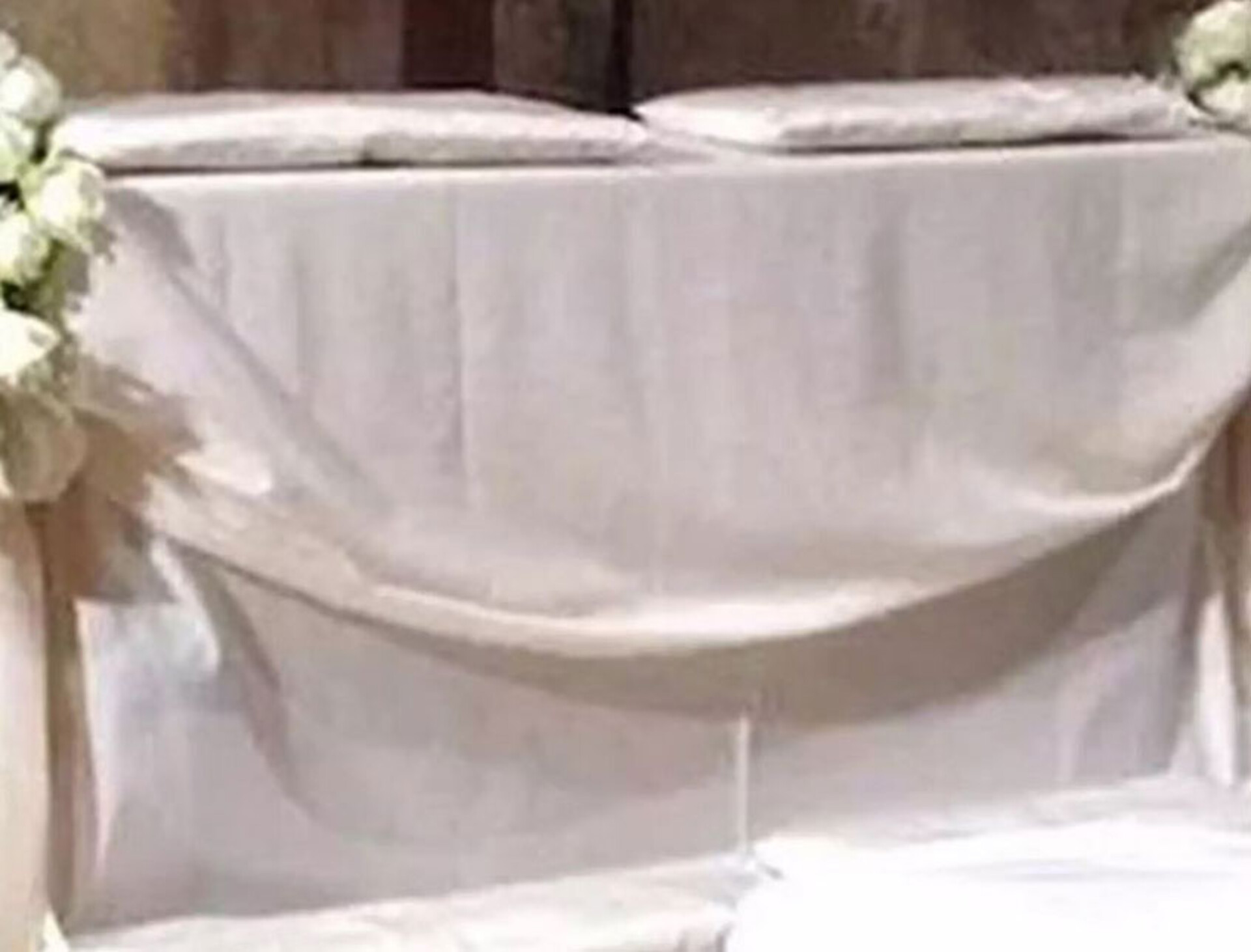 Complementi per Copri Inginocchiatoio  - in Ottomano Millerighe . - Sconti per Fioristi e Wedding