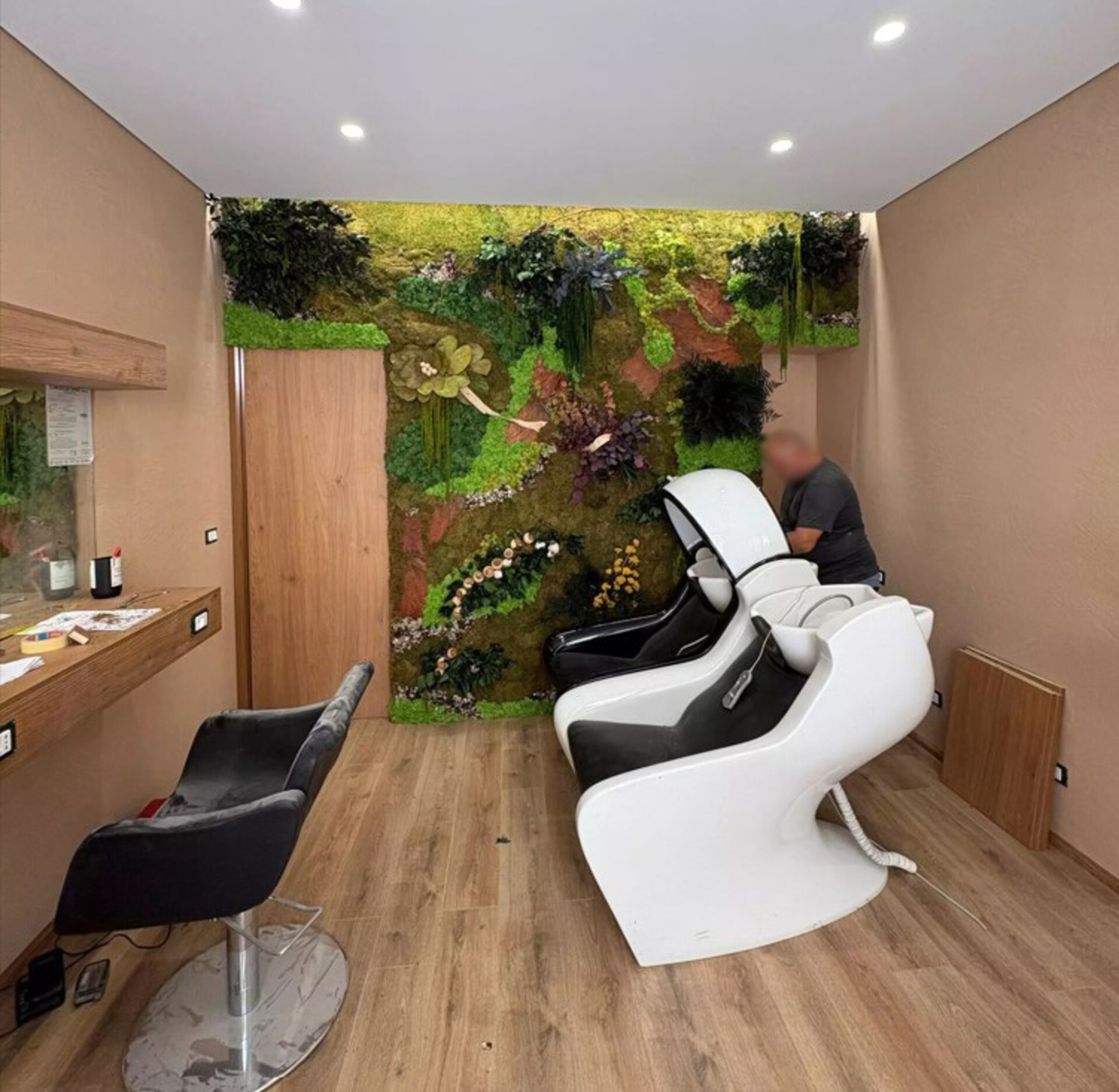 Giardini Vegetali Preservati - Adatti soltanto per interni . - Stile Barber Shop