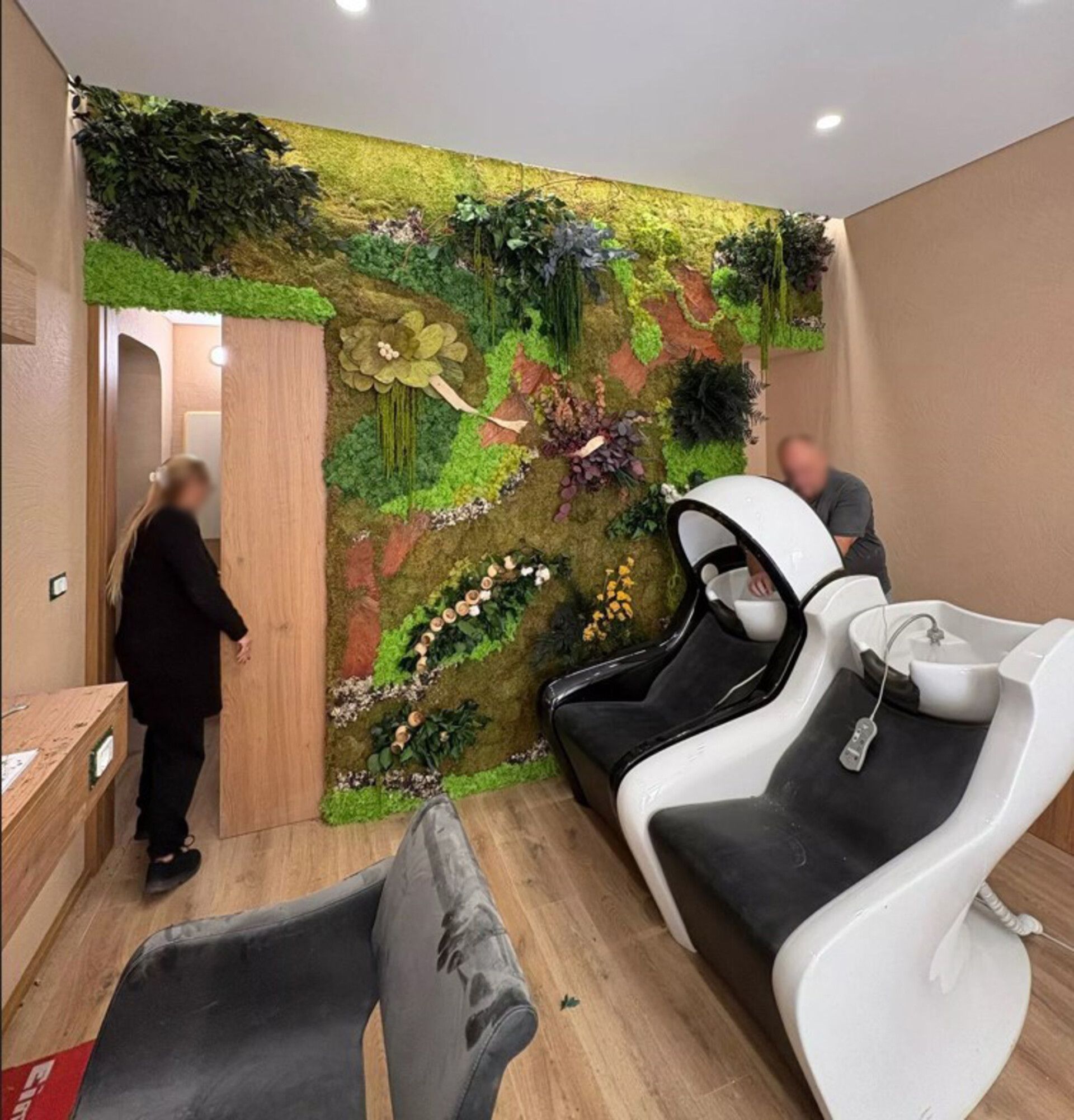 Giardini Vegetali Preservati - Adatti soltanto per interni . - Stile Barber Shop