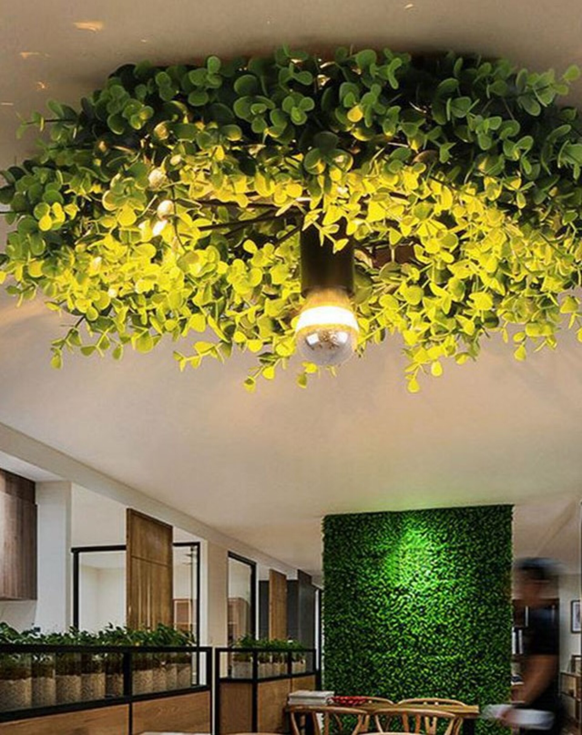 Soffitto con Vegetali Verdi Pendentii - Sconto per Fioristi e Aziende - Per esterno ed interno