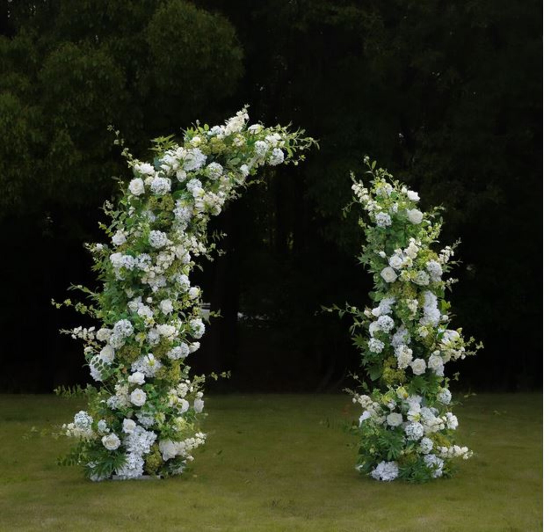 Arco Diviso per Matrimonio  Sconti per Fioristi e Aziende - - H 230 Set x 2 archi