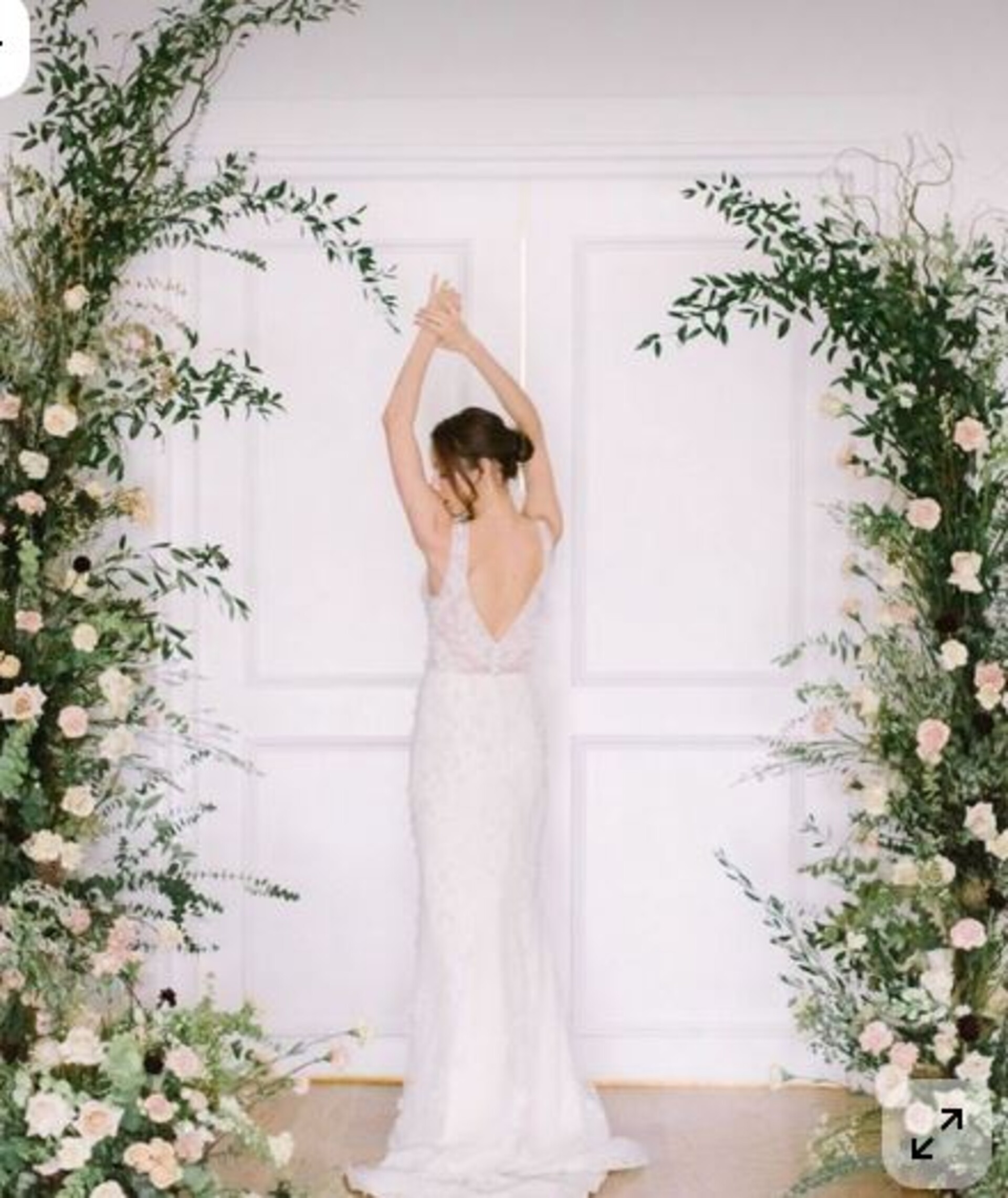 Arco Diviso per Matrimonio  Sconti per Fioristi e Aziende - - H 230 Set x 2 archi