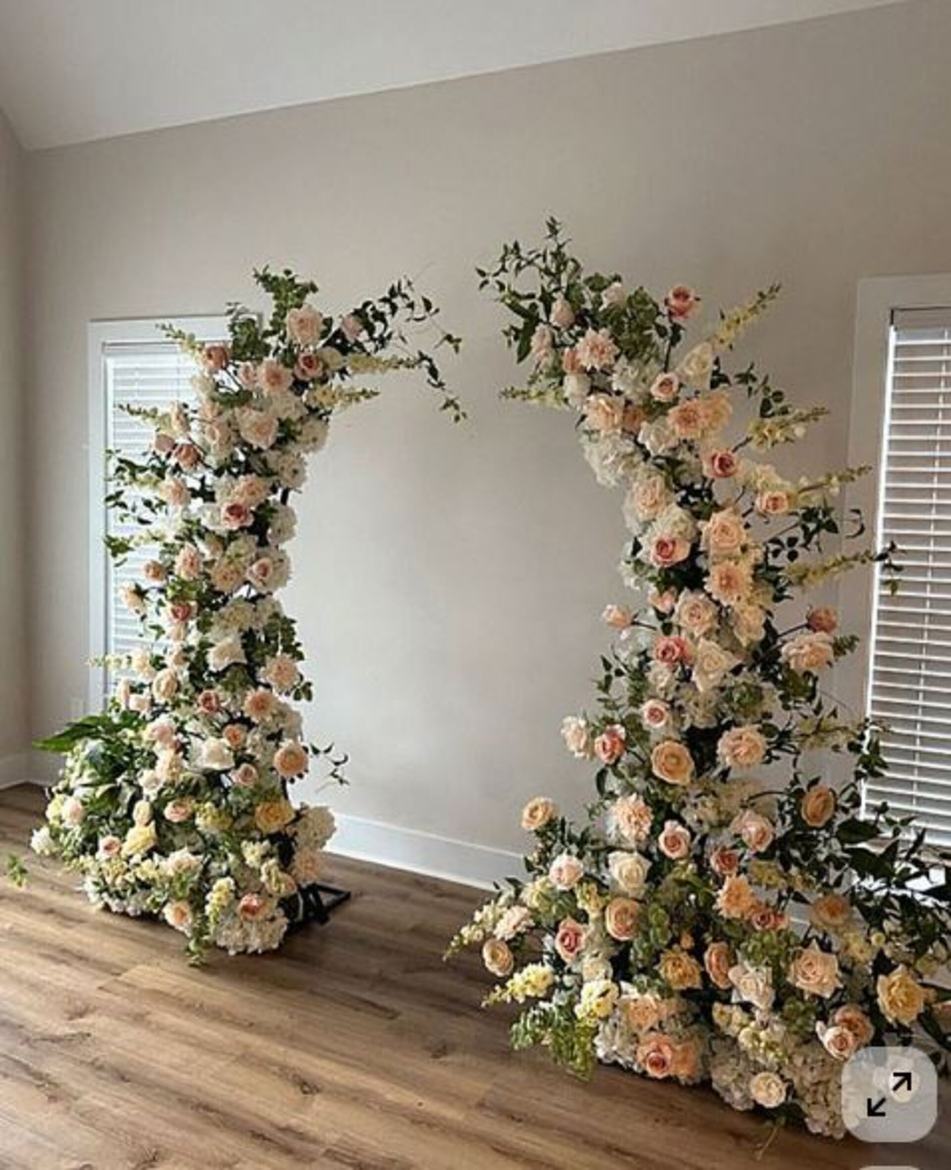 Arco Diviso per Matrimonio  Sconti per Fioristi e Aziende - - H 230 Set x 2 archi