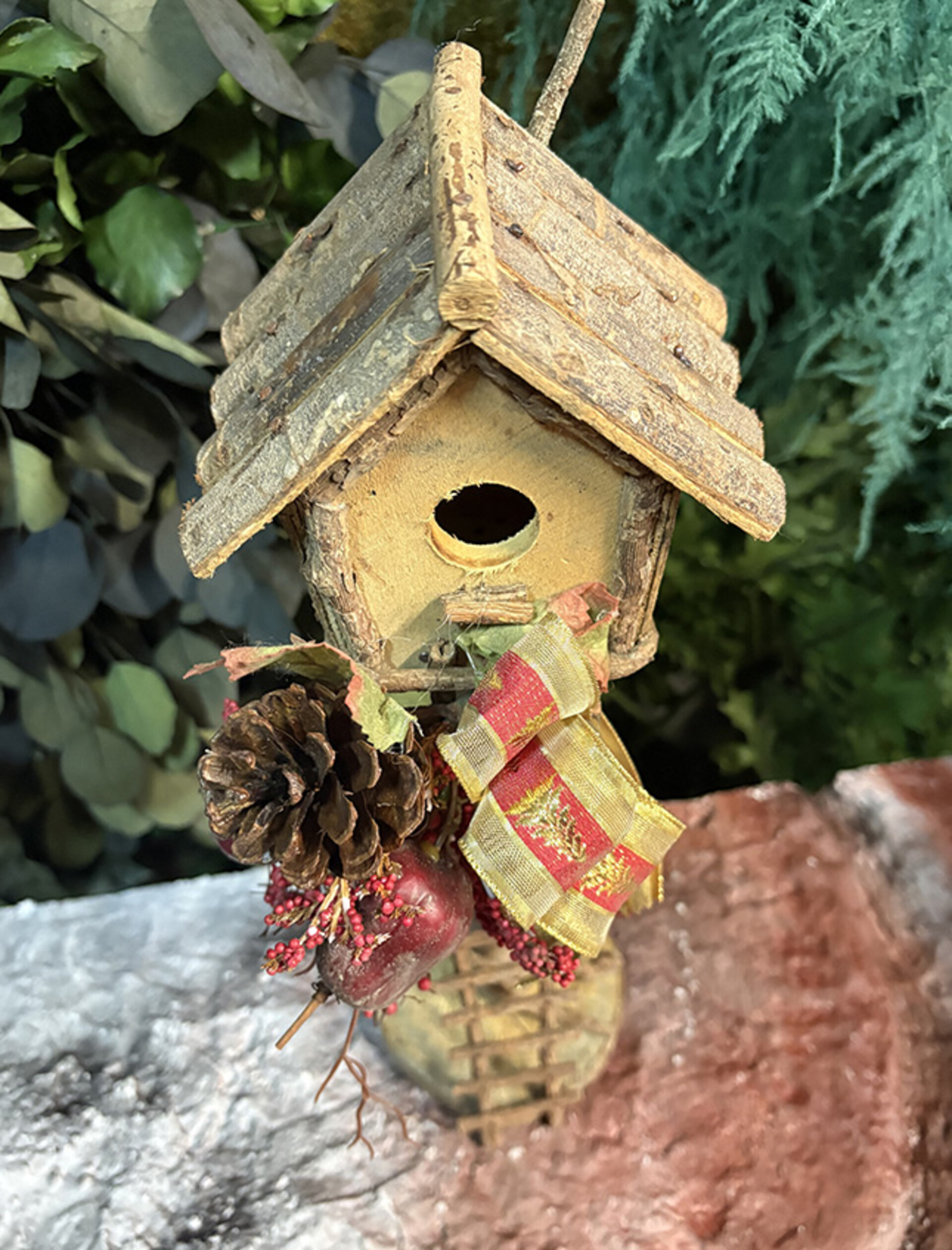 Casetta nido in legno con scaletta e pick - Prezzo speciale fine serie