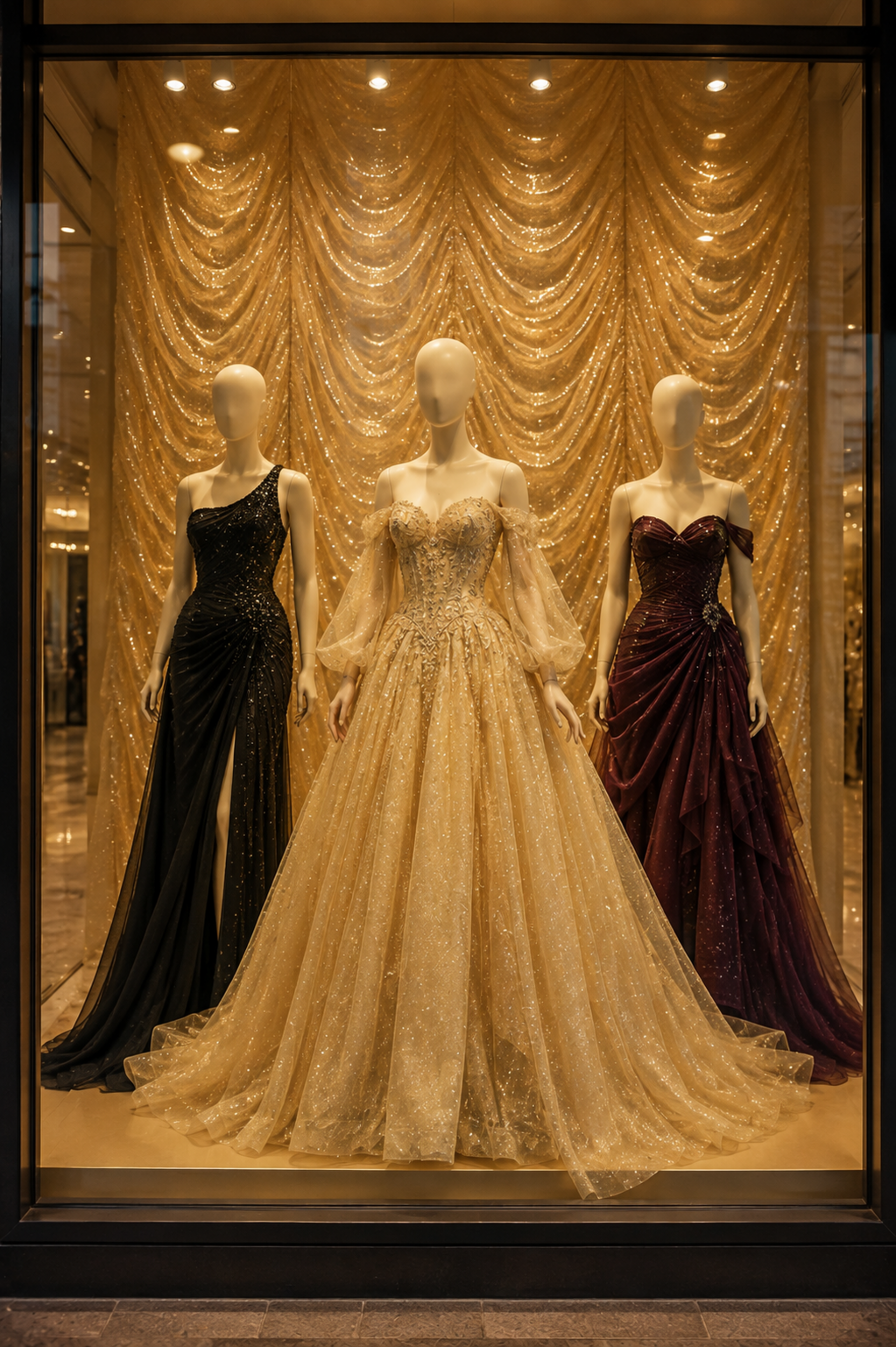 Tulle Blonda Glitterato - Sconti per Fioristi e Aziende - H 280 x 25 mt Prodotto in Italia